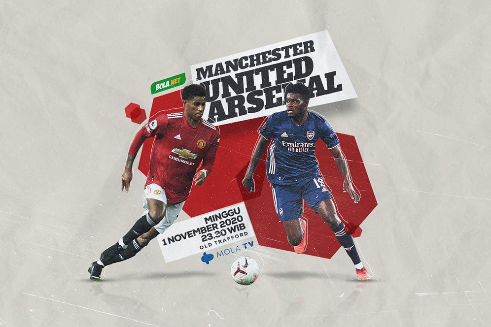 Jadwal Pertandingan Manchester United vs Arsenal Hari Ini, 1 November 2020