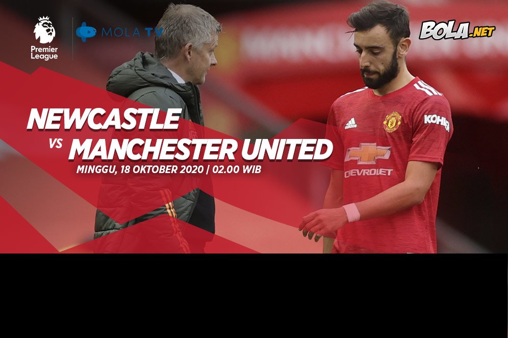 Link Live Streaming Newcastle vs Manchester United di Mola TV