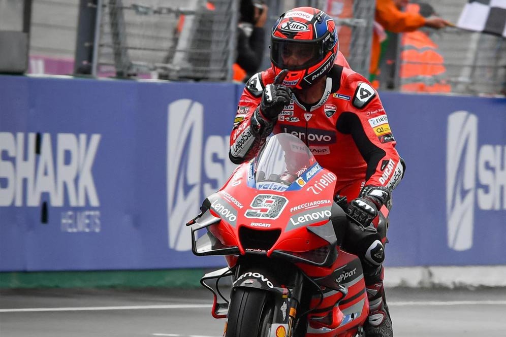 Danilo Petrucci Bantah Selebrasi di Le Mans Bentuk Sindiran untuk Ducati Danilo Petrucci Bantah Selebrasi di Le Mans Bentuk Sindiran untuk Ducati