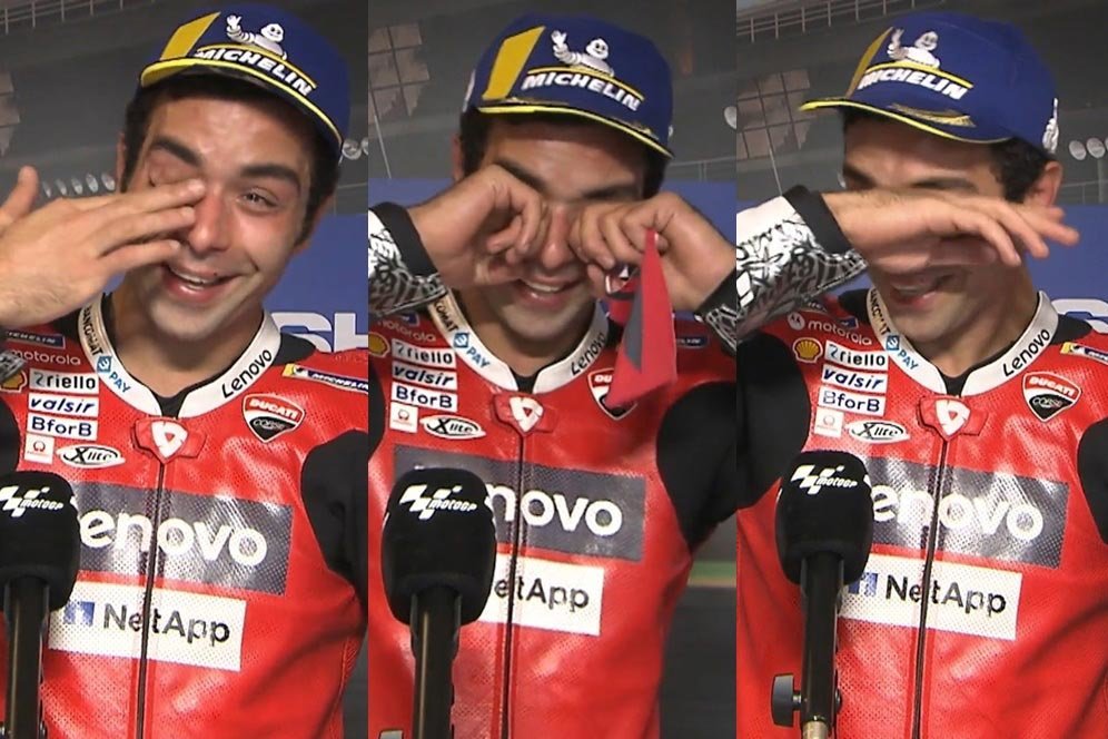 Momen Haru Danilo Petrucci dapat Kejutan dari Ibu Usai Menangi MotoGP Le Mans Momen Haru Danilo Petrucci dapat Kejutan dari Ibu Usai Menangi MotoGP Le Mans