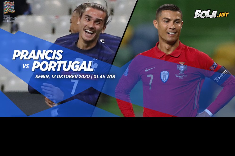 Prediksi Prancis vs Portugal 12 Oktober 2020