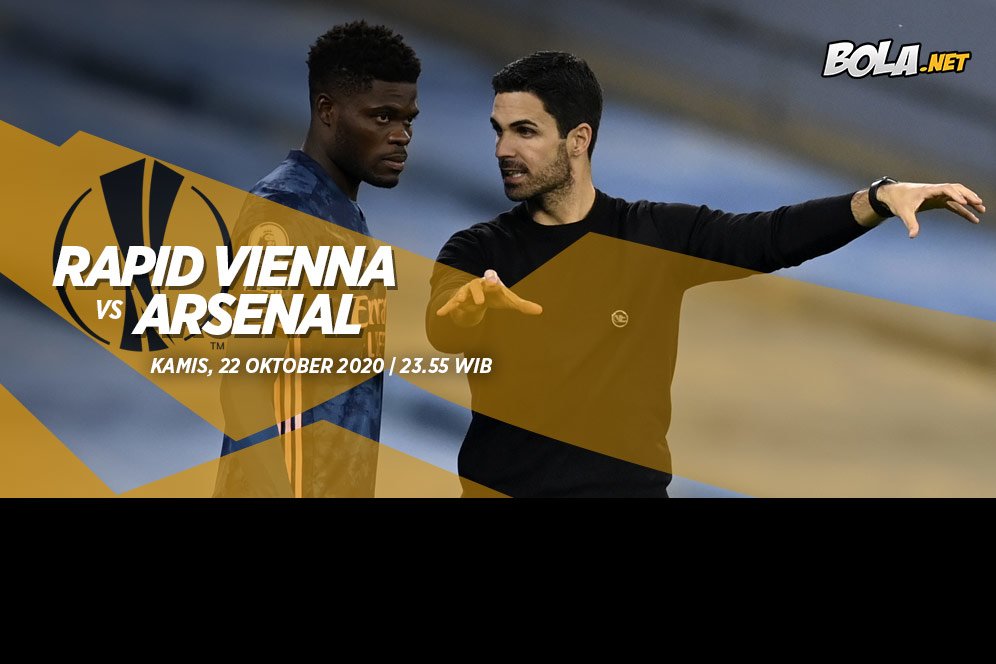 Prediksi Rapid Vienna vs Arsenal 22 Oktober 2020