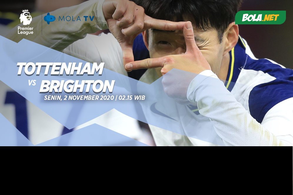 Prediksi Tottenham vs Brighton 2 November 2020