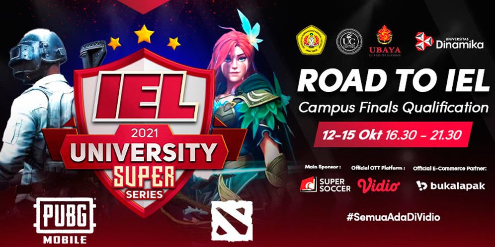 Jadwal Live Streaming Final Kualifikasi IEL University Super Series 2021 di Vidio