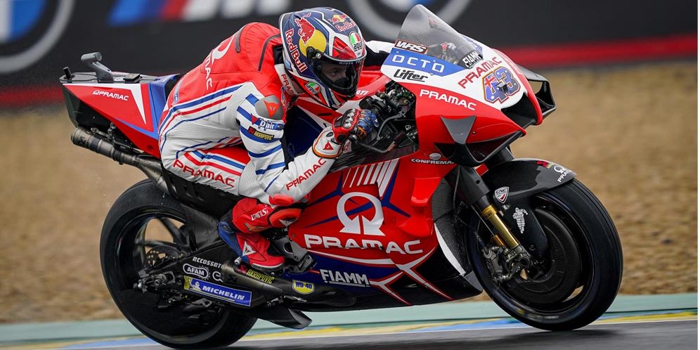 Drama Tukar Motor Bikin Jack Miller Marah Besar Gagal Finis Di Motogp Le Mans Motogp Bola Net