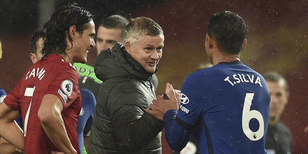 Pelatih Manchester United, Ole Gunnar Solskjaer. (c) AP Photo