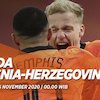 Prediksi Belanda vs Bosnia-Herzegovina 16 November 2020