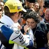 Pertemanan Penuh Rasa Hormat antara Diego Maradona dan Valentino Rossi