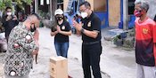 Bagikan 4000 Sembako, Bhayangkara Solo FC Minta Diterima Warga Solo