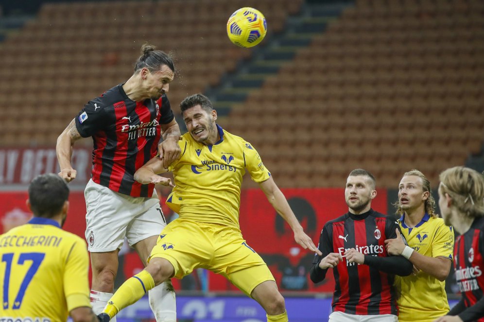 Hasil Pertandingan AC Milan vs Hellas Verona: Skor 2-2