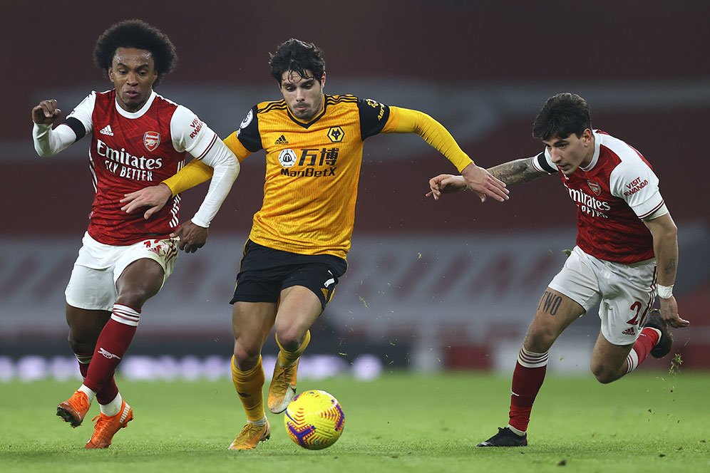 Hasil Pertandingan Arsenal vs Wolverhampton: Skor 1-2