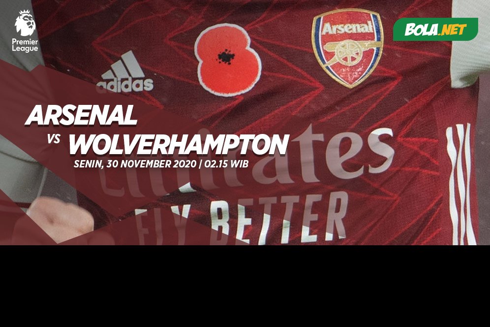 Prediksi Arsenal vs Wolverhampton 30 November 2020