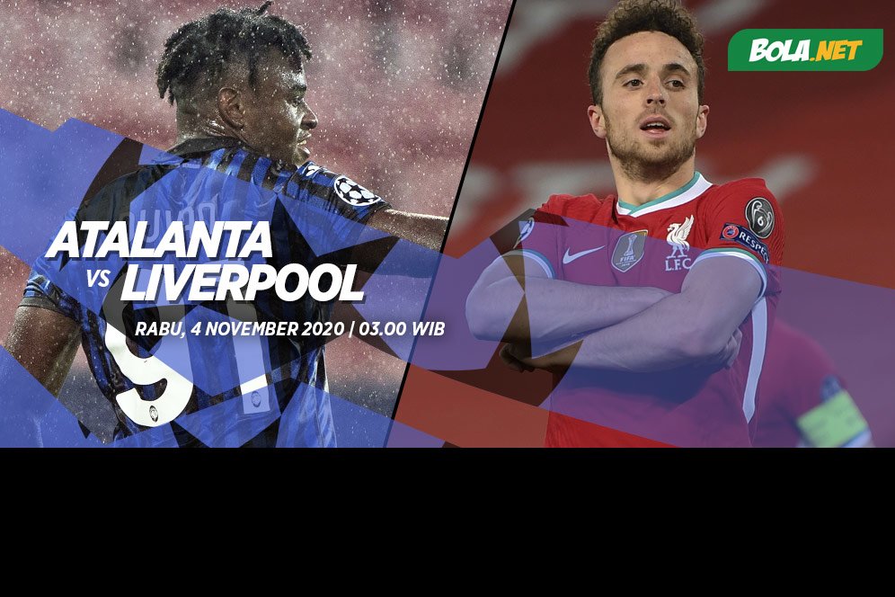 Prediksi Atalanta vs Liverpool 4 November 2020