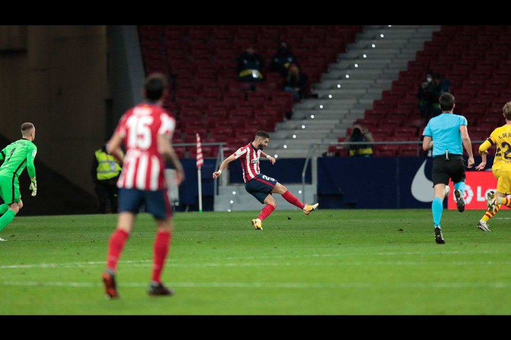 Man of the Match Atletico Madrid vs Barcelona: Yannick Carrasco