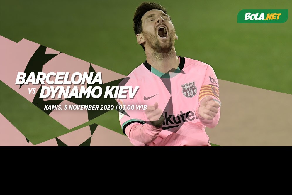 Link Live Streaming Barcelona vs Dynamo Kiev di Vidio