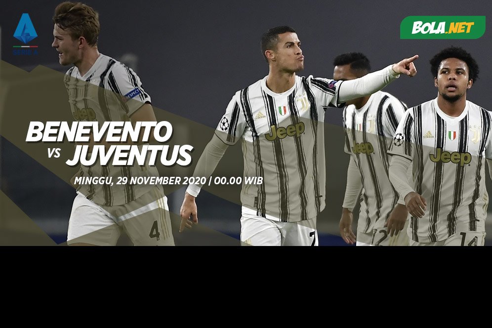 Jadwal dan Siaran Benevento vs Juventus Dini Hari, 29 November 2020