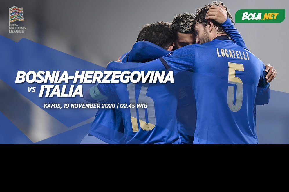 Prediksi Bosnia-Herzegovina vs Italia 19 November 2020