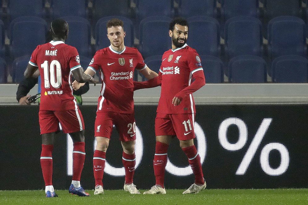 Main Empat Penyerang Bareng Salah-Mane-Firmino? Begini Jawaban Diogo Jota