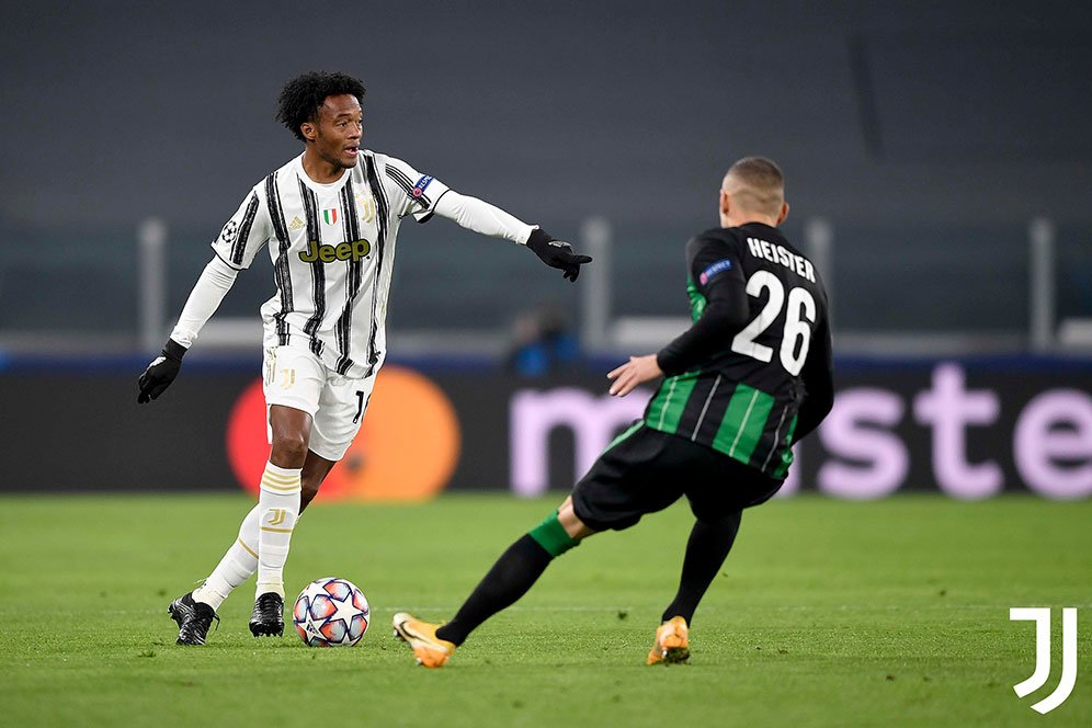 Man of the Match Juventus vs Ferencvaros: Juan Cuadrado