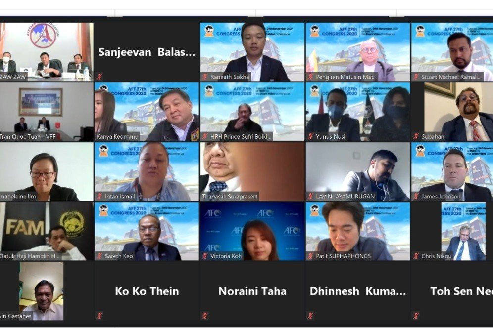 Dihadiri PSSI, AFF Gelar Kongres Tahunan Virtual