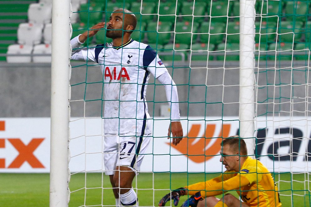 Man of the Match Ludogorets vs Tottenham: Lucas Moura