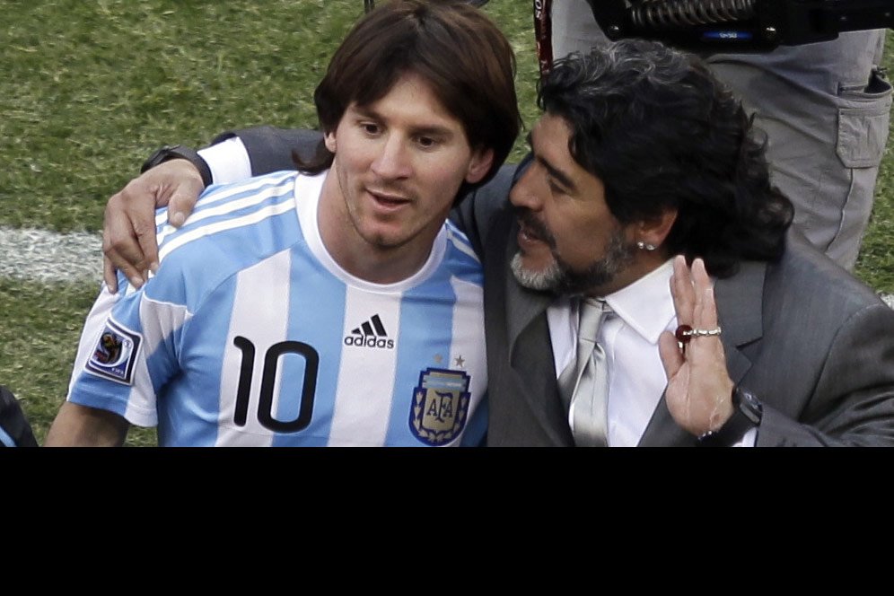 Lionel Messi dan 3 Pemain Hebat yang Pernah Dapat Kritik Pedas dari Diego Maradona