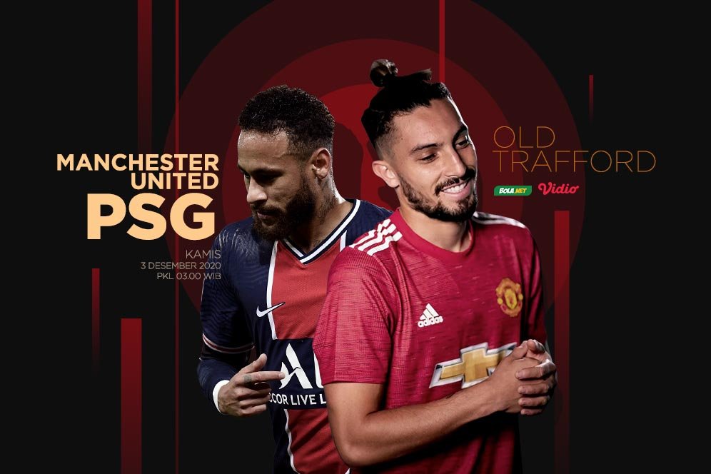 Link Live Streaming Manchester United vs PSG di Vidio