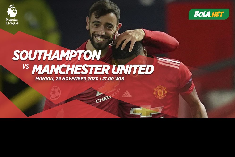 Link Live Streaming Southampton vs Manchester United di Mola TV