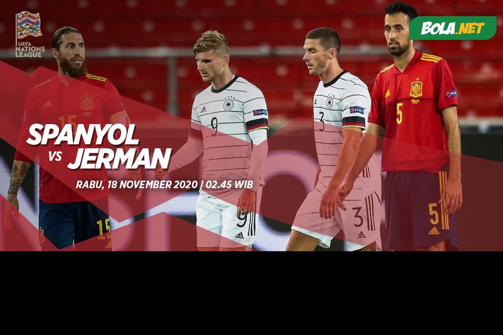 Prediksi Spanyol vs Jerman 18 November 2020