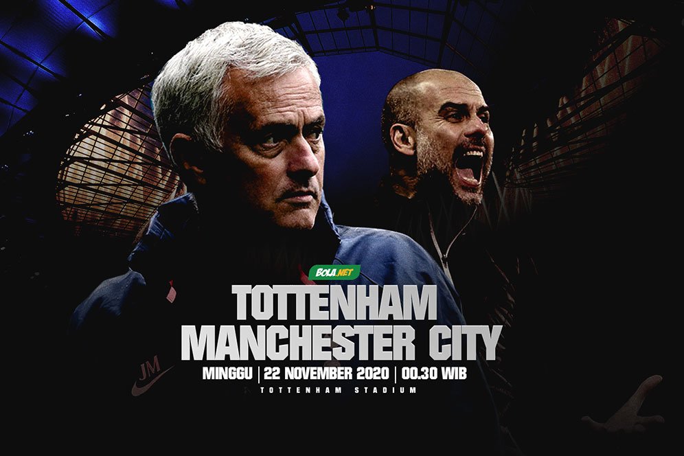 Prediksi Tottenham vs Manchester City 22 November 2020