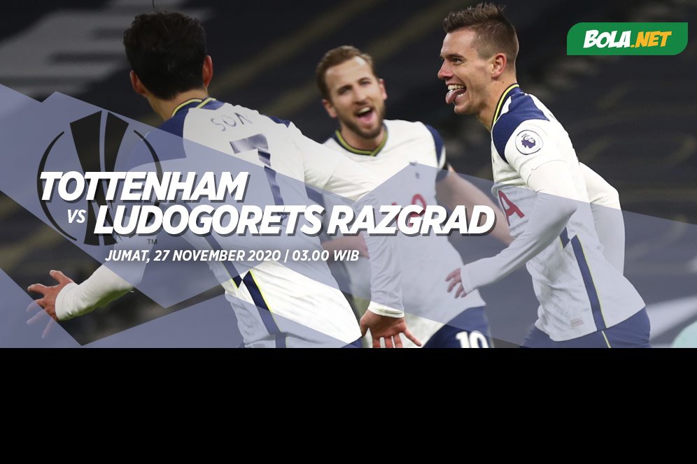 Link Live Streaming Tottenham vs Ludogorets di Vidio