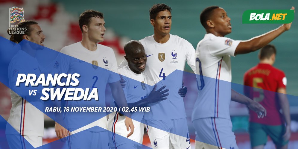 Prediksi Prancis vs Swedia 18 November 2020 Prediksi Prancis vs Swedia 18 November 2020