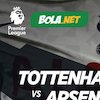 Data dan Fakta Premier League: Tottenham vs Arsenal