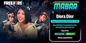Jadwal Mabar Free Fire Bersama Diora Dior Hari Ini di Vidio, Bola.com, dan Bola.net