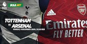Data dan Fakta Premier League: Tottenham vs Arsenal