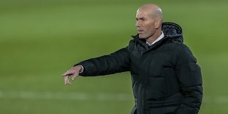 Pelatih Real Madrid Zinedine Zidane. (c) AP Photo