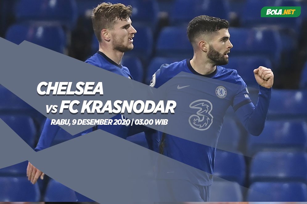 Prediksi Chelsea vs FC Krasnodar 9 Desember 2020