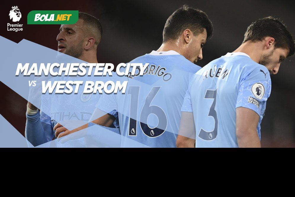 Prediksi Manchester City vs West Brom 16 Desember 2020