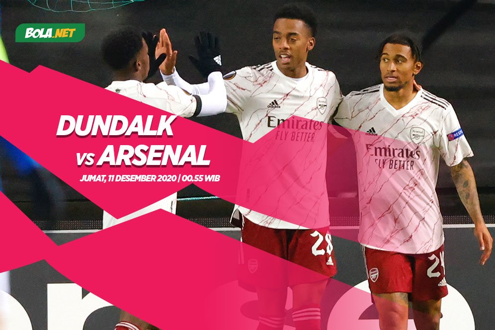 Link Live Streaming Dundalk Vs Arsenal di Vidio