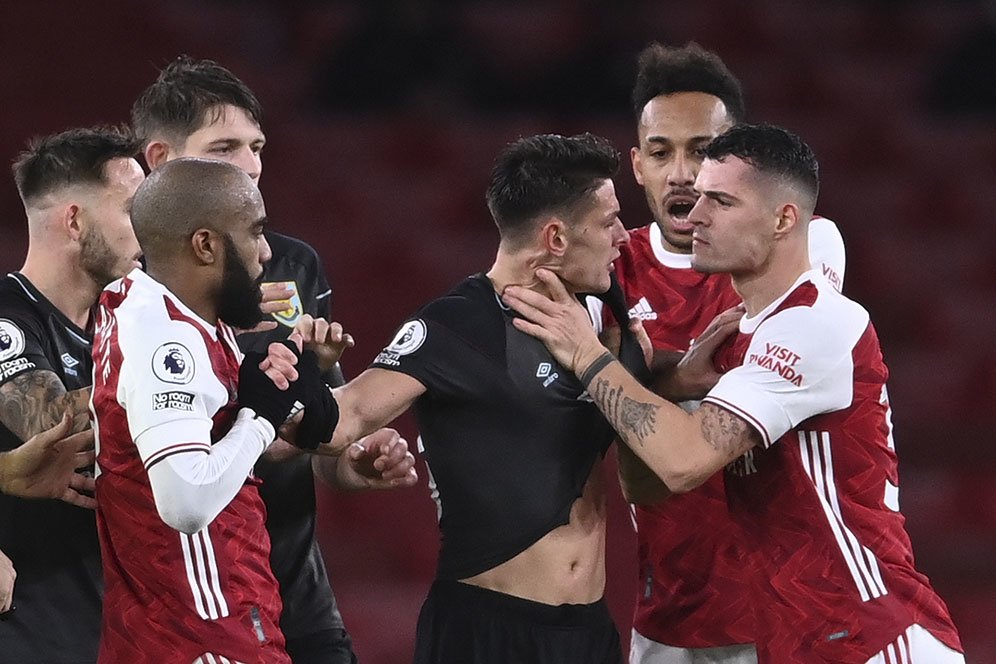 Kerap Bikin Error, Granit Xhaka Dicap Benar-Benar Rugikan Arsenal