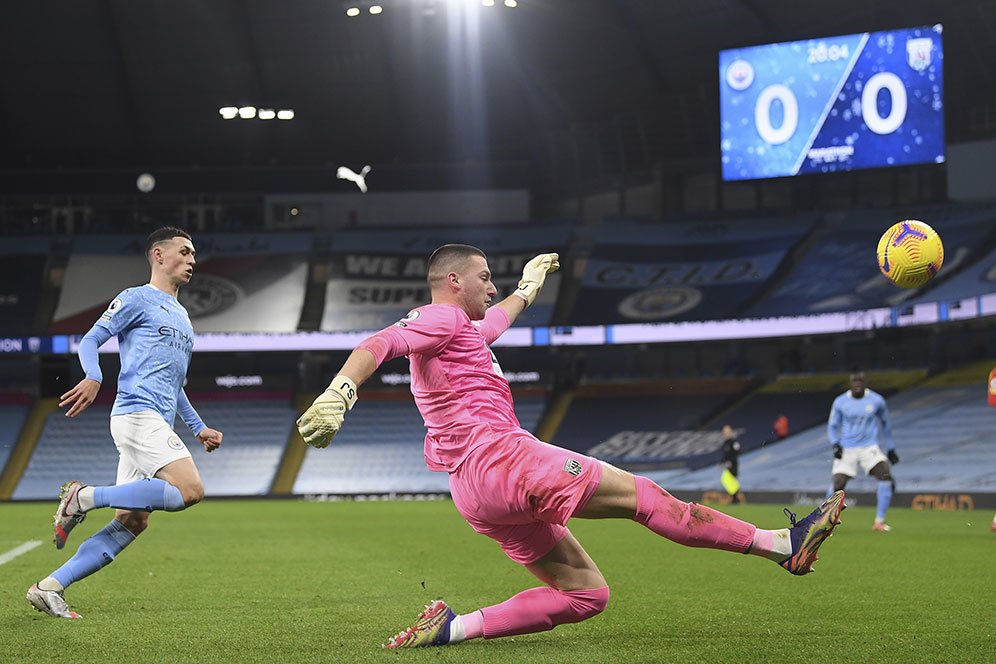 Man of the Match Manchester City vs West Brom: Sam Johnstone