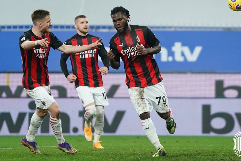 AC Milan Hanya Berusia 22 Tahun dan 10 Bulan saat Menang Lawan Sampdoria