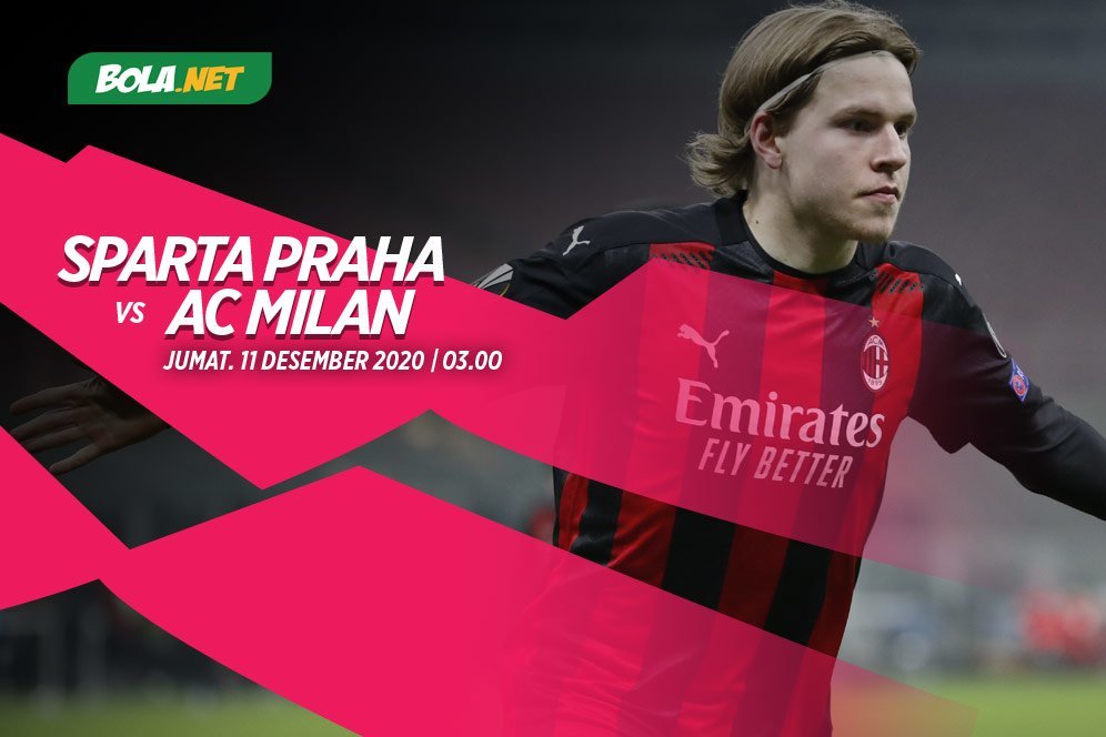 Prediksi Sparta Praha vs AC Milan 11 Desember 2020