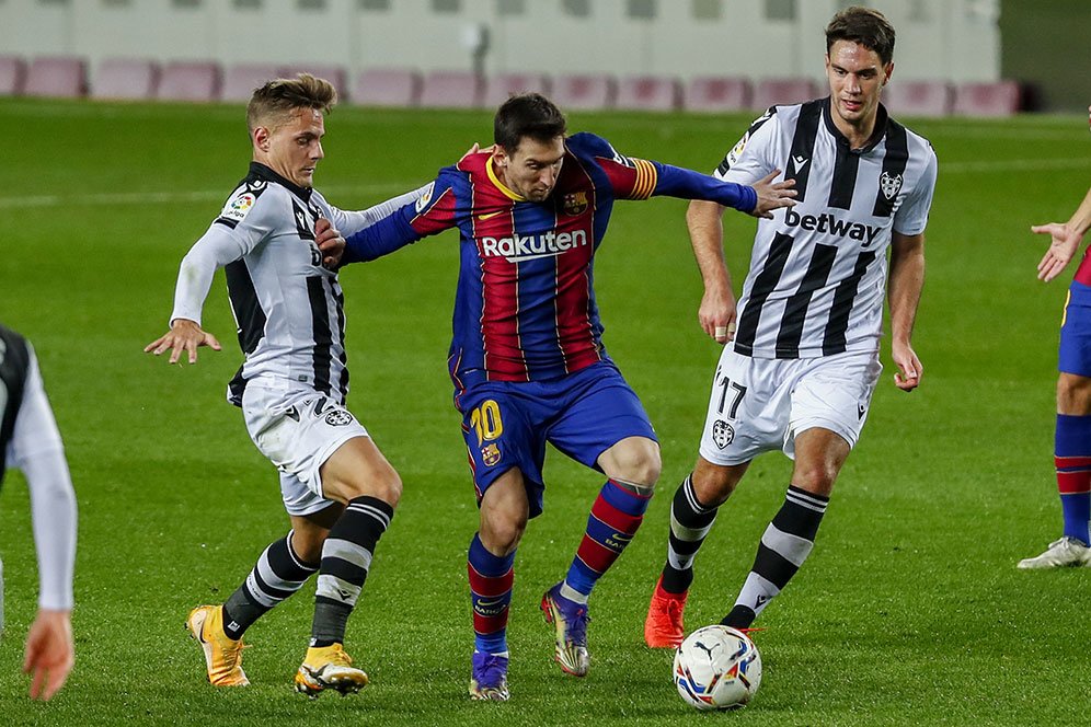 Hasil Pertandingan Barcelona vs Levante: Skor 1-0