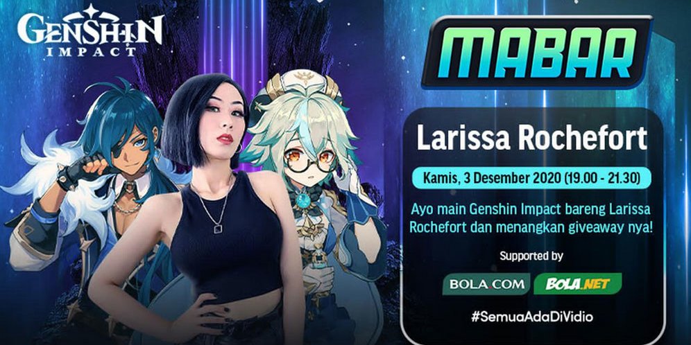 Live Streaming Live Streaming Mabar Genshin Impact Bersama Larissa Rochefort Live Streaming Live Streaming Mabar Genshin Impact Bersama Larissa Rochefort