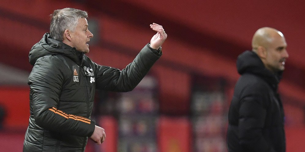 Manajer Manchester United, Ole Gunnar Solskjaer (c) AP Photo
