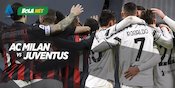 Link Live Streaming AC Milan vs Juventus di Vidio, 7 Januari 2021