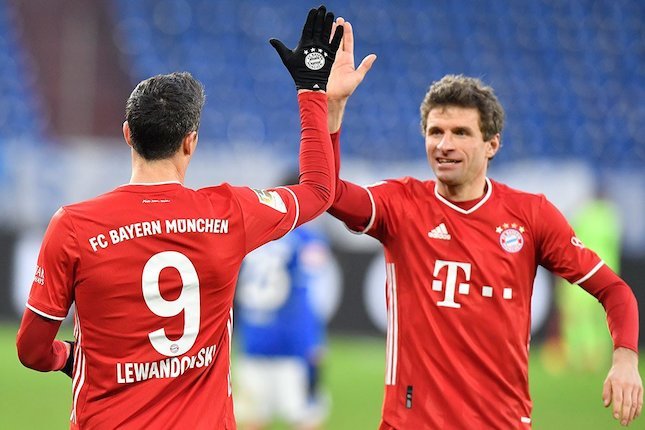 1. Robert Lewandowski dan Thomas Muller (Bayern Munchen)