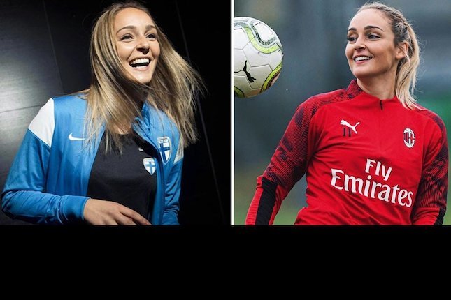 Cantiknya Nora Heroum, Pesepak Bola Wanita dari Finlandia Cantiknya Nora Heroum, Pesepak Bola Wanita dari Finlandia