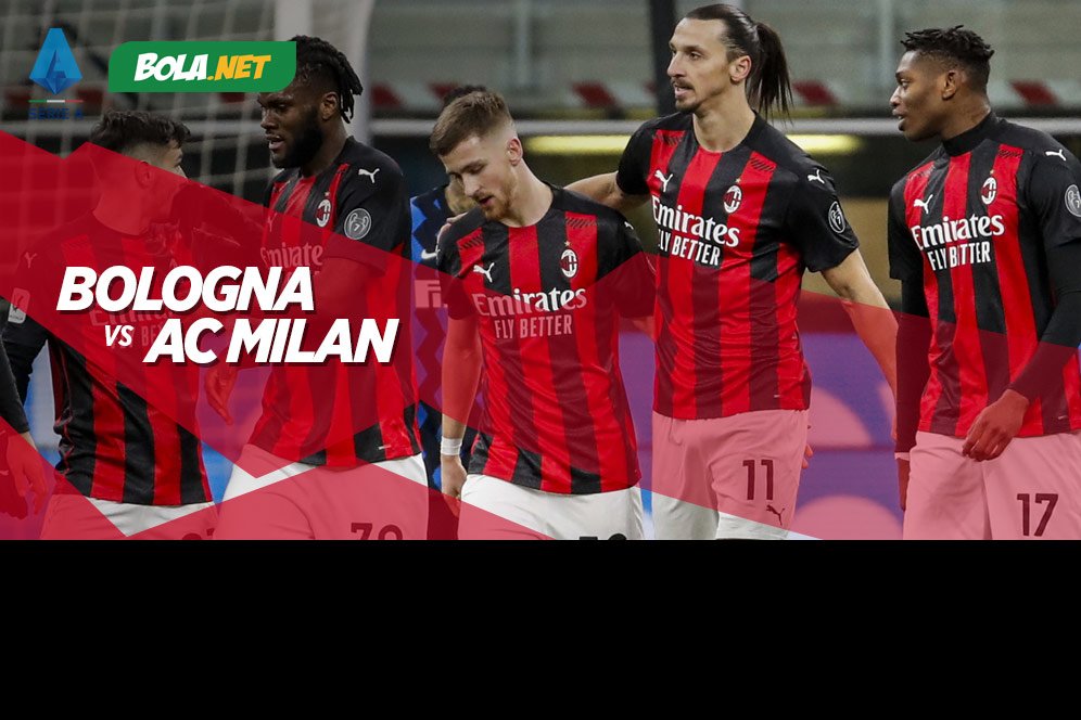 Jadwal & Live Streaming Bologna vs AC Milan, Hari Ini 30 Januari 2021